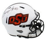 Thurman Thomas Signed Oklahoma State Cowboys Speed Full Size NCAA Helmet