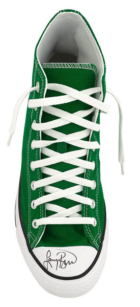 Larry Bird Signed Converse Chuck Taylor All Star Hi B Grade Green Men's Baske...
