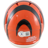 Tee Higgins Autographed Cincinnati Bengals Mini Helmet Beckett Witness 34044