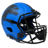 Calvin Johnson Detroit Lions Signed Riddell Rave Replica Helmet BAS/Beckett