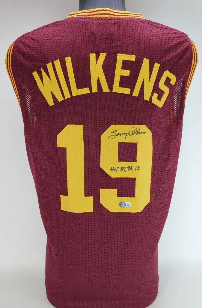 Lenny Wilkens Signed Cleveland Cavaliers Jersey 