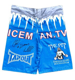 Chuck "The Iceman" Liddell Signed UFC Tapout Trunks (PSA) MMA Hall of Fame 2009