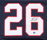 Devin Singletary Signed Houston Texans Jersey (Beckett) 2019 Rookie Running Back