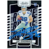 Luke Schoonmaker Autographed 2023 Panini Absolute 121 Trading Card Beckett 59411