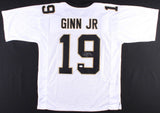 Ted Ginn Jr. Signed Saints White Jersey (JSA) Wide Receiver / Return Specialist