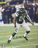 Darrelle Revis Autographed New York Jets 16x20 Photo Beckett 42368