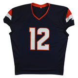 R.J. Harvey Authentic Signed Navy Procut Style Jersey Autographed JSA Witness