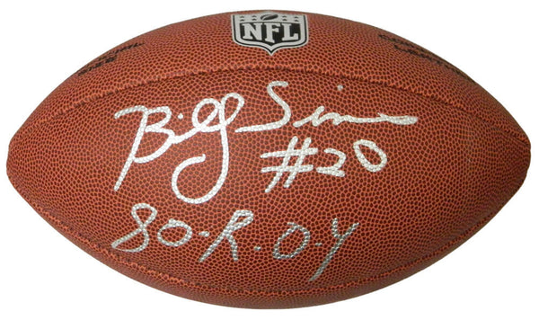 Billy Sims LIONS Signed Wilson Limited Full Size NFL Football w/80 ROY - SS