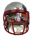 TOM BRADY Autographed Patriots / Bucs Mashup Authentic Helmet FANATICS LE 1/12