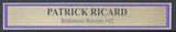 Patrick Ricard Signed 8x10 Photo Baltimore Ravens Framed Beckett 186179