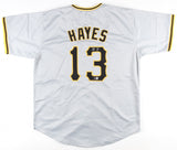 Ke'Bryan Hayes Signed Pittsburgh Pirates Jersey (Beckett) 3rd Baseman