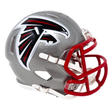 Michael Penix Jr. Atlanta Falcons Signed Riddell Flash Mini Helmet BAS Beckett