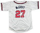 Fred McGriff Signed Jersey Inscribed "HOF 23" (TriStar Hologram) 493 Career HR's