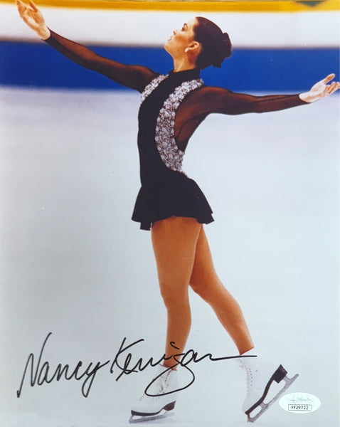Hall of Fame Figure Skater NANCY KERRIGAN Signed 8x10 Photo AUTO - JSA