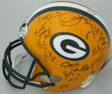 Packers SB XXXI TEAM Signed Replica Helmet AUTO w/ 32+ Sigs BRETT FAVRE + JSA