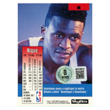 Dominique Wilkins Autographed 1992 SkyBox #8 Trading Card Beckett 54131