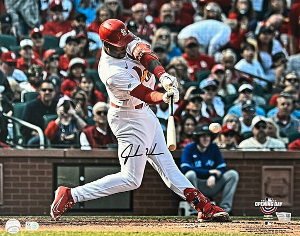 Jordan Walker St. Louis Cardinals Signed Opening Day 16x20 Photo MLB/Fanatics