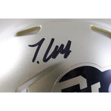 Travis Hunter Autographed Colorado Buffaloes Mini Helmet Heisman Beckett 51426