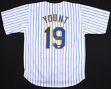 Robin Yount Signed Brewers Jersey JSA COA Hall of Famer / 2x AL MVP (1982,1989)