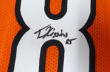 Cincinnati Bengals Tee Higgins Autographed Orange Jersey Beckett BAS QR #WY37101