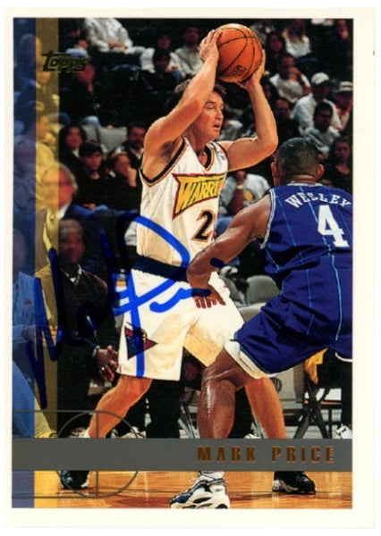 Mark Price Autographed/Signed 97-98 Topps #151 Trading Card Beckett 52513