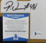 Patrick Queen Signed Black Custom Football Jersey Ravens Beckett 186214