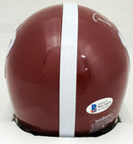 DEVONTA SMITH AUTOGRAPHED ALABAMA MINI HELMET "HEISMAN 2020" BECKETT 189553