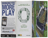 Michael Phelps Authentic Signed Waste Management Phoenix Open Map BAS #BK12634