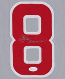 Andre Dawson Signed Chicago Cubs Gray Road Jersey (JSA COA)8xAll-Star Outfielder