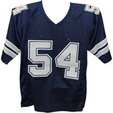 Randy White Autographed/Signed Pro Style Blue Jersey JSA 43444