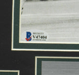 Herm Edwards Signed Framed 8x10 Philadelphia Eagles Football Photo 11-19-78 BAS