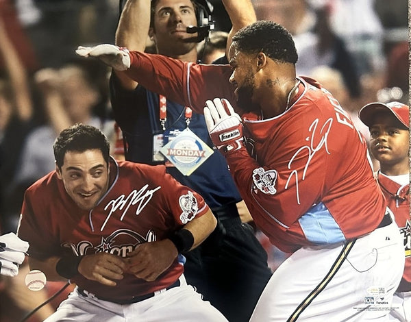 Brewers PRINCE FIELDER & RYAN BRAUN Signed 16x20 Photo #2 AUTO - JSA