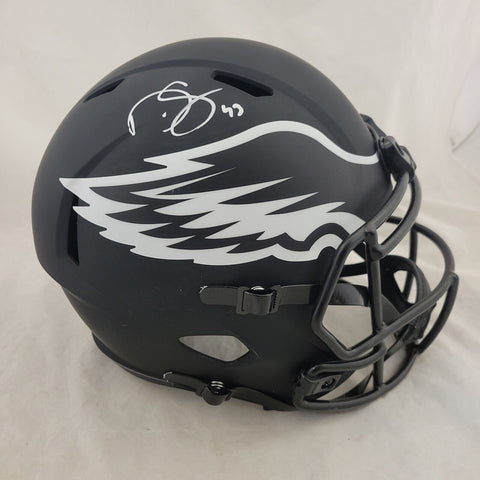 DARREN SPROLES SIGNED EAGLES F/S ECLIPSE SPEED REP HELMET BECKETT QR