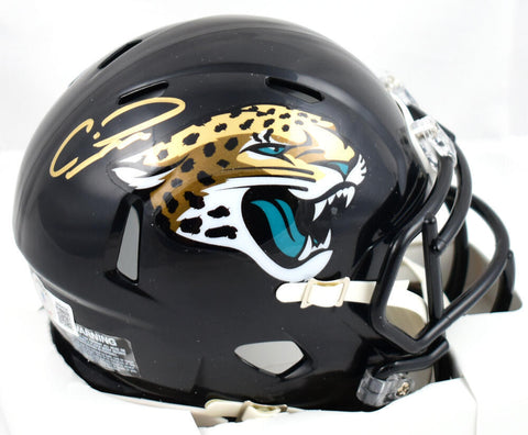 Calvin Ridley Autographed Jacksonville Jaguars Speed Mini Helmet -Beckett W Holo