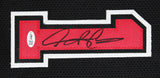 Dennis Rodman Authentic Signed Black Pro Style Framed Jersey Autographed JSA