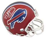 Bills Jim Kelly Authentic Signed VSR4 Rep Mini Helmet BAS Witnessed #2W968156