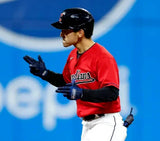 Steven Kwan Signed Cleveland Guardians Jersey /JSA COA 2022 Glod Glove Winner OF