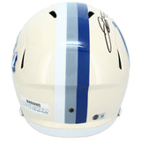 Jonathan Taylor Autographed Indianapolis Colts RETRO Full Size Helmet Beckett