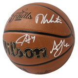 Boston Celtics Team Signed Finals Basketball Tatum/White/Horford+ Fanatics/JSA