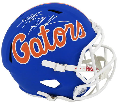 Anthony Richardson Signed Florida Riddell F/S Rep Speed Helmet - (Fanatics COA)