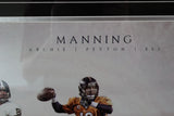 Manning Family Autographed 16x20 Photo Archie, Eli & Peyton Framed Fanatics COA