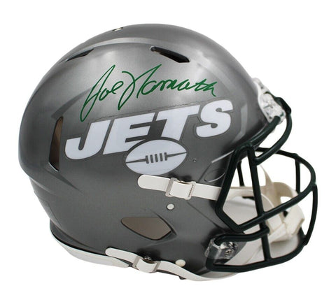 Joe Namath Signed New York Jets Speed Flash Authentic NFL Helmet