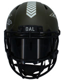 Emmitt Smith Autographed Cowboys Speed '22 STS Authentic Helmet W/ Visor Beckett