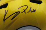Kenny Pickett Autographed Flash Full Size Replica Pittsburgh Steelers Football