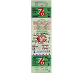 Johnny Bench Tony Perez Signed Cincinnati Red Signed 76 World Series Mega Ticket