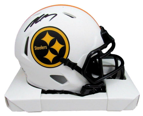 Michael Vick Signed/Auto Steelers Lunar Eclipse Mini Football Helmet JSA 162725