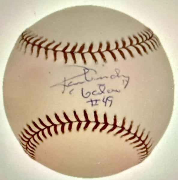 Ron "Gator" Guidry Signed OML Baseball (JSA COA) New York Yankees 2xSeries Champ