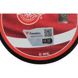 Simon Edvinsson Autographed Detroit Red Wings Reverse Retro Puck Fanatics 53851