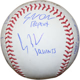 Sandlot Signed Babe Ruth OML Baseball Renna +7 Character Name Beckett 50337