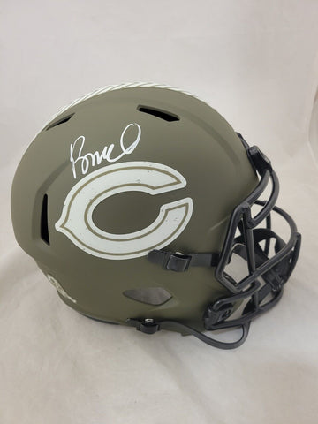 ROME ODUNZE SIGNED CHICAGO BEARS F/S STS SPEED REP HELMET FANATICS